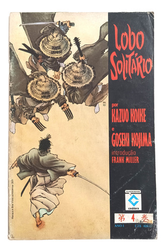 Lobo Solitário Nº 1 Ao 9, Série Completa, Cedibra-1988 (Usado)