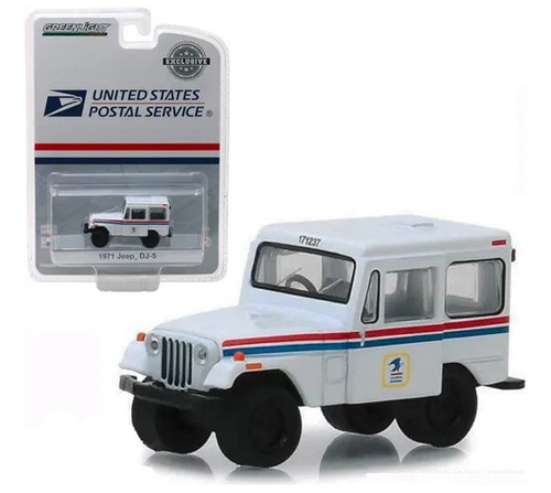 Greenlight 29997 1:64 1971 Jeep Dj - 5 United States Postal