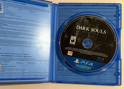 Dark Souls: Remastered Standard Edition Ps4 Físico (Usado)
