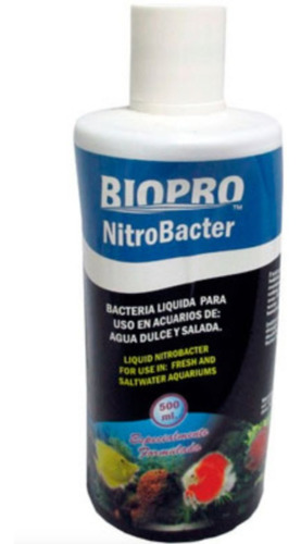 Bacteria Viva Para Acuario Biopro 500 Mml