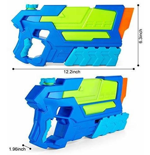 Pistolas De Agua Joyin Largo Alcance 2 Unidades Coloridas Coloridas