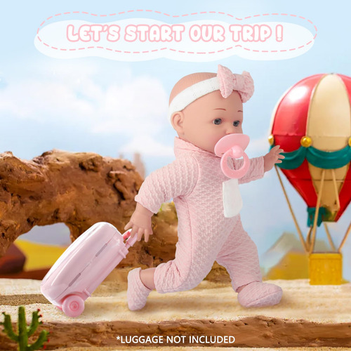 Muñeca Bebe Con Ropa 12 PuLG Regalo Niñas Navidad 10