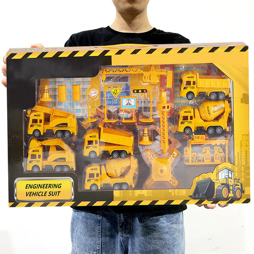 Juego De Vehículos De Construcción U Kids Excavator Dump T 3