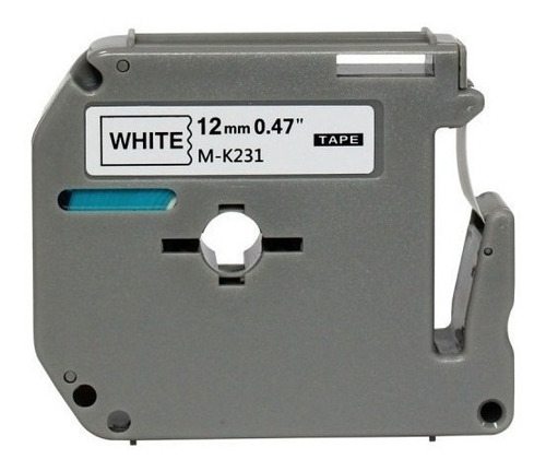 Imagem 6 de 8 de Fita Compatível Brother M231 Mk231 T 12mm Pt 80 70 90