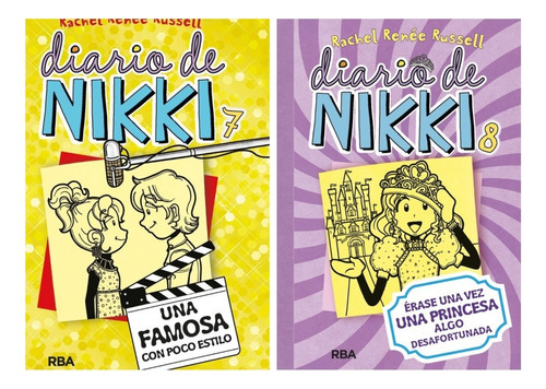 Pack Libros Diario De Nikki 7 Y 8 - Russell Rba Molino