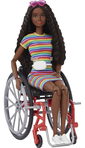 Barbie Fashionistas - Mattel - Silla De Ruedas Y Rampa