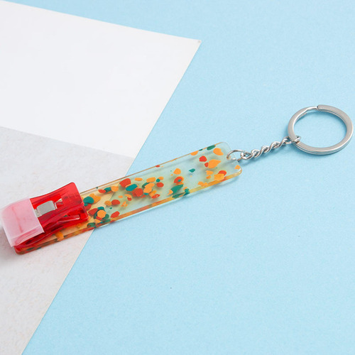 Extractor De Tarjetas Para Clavos Largos Llavero Con Rojo