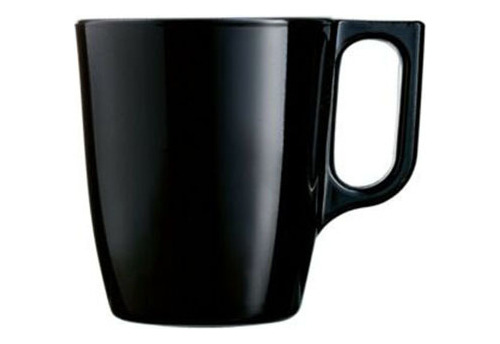 Mug Taza 250ml Negro Ref.j1118 Flashy Breakfast Luminarc P G