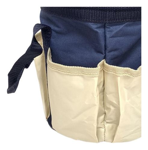 Bolsa De Herramientas De Jardín Durable Con Bolsillos Azul