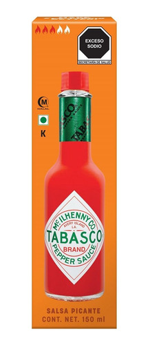 Salsa Tabasco Red Original 150ml