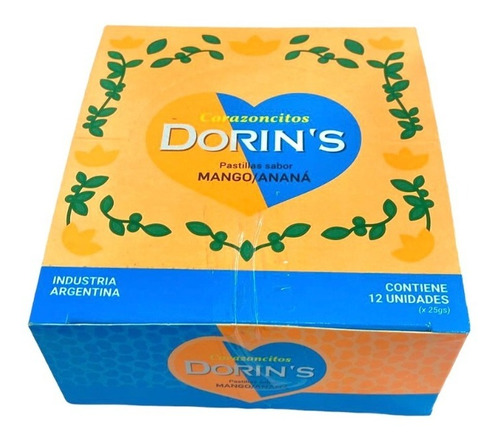 Corazoncitos Dorins Mango (pack X12) Barata