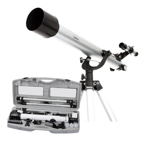 Telescopio Reflector 60x700 Estuche Zoom 525x Tripode