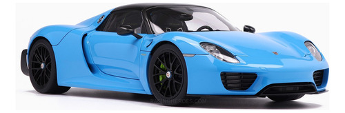 Porsche 918 Spyder Weissach Package (riviera Blue) - 77924