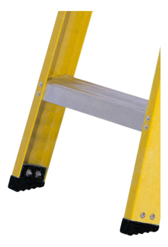 Escalera Dieléctrica Stanley Doble Acceso 11 Escalones Fs