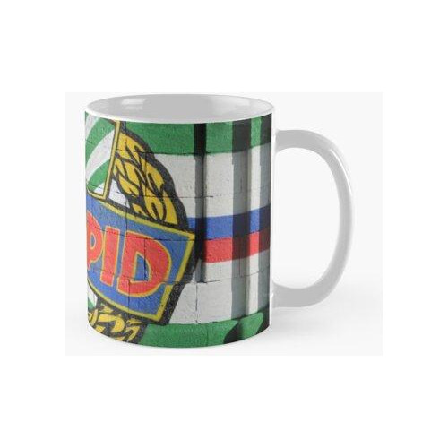 Taza Graffiti Rapid Wien Calidad Premium