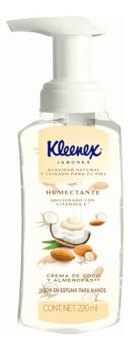 Jabón Líquido En Espuma Kleenex Crema De Coco Y Almendras
