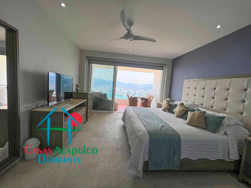 Cad Brisas Diamante T6 189. Dos Terrazas Y Vista Espectacular A La Bahía De Acapulco