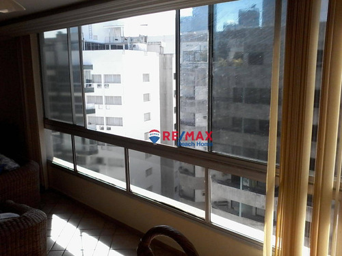 Imagem 9 de 30 de Cobertura À Venda, 203 M² Por R$ 450.000,00 - Praia Das Pitangueiras - Guarujá/sp - Co0222