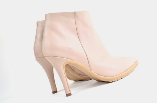 Imagen 7 de 10 de Botas Botinetas De Mujer De Cuero Serpentina - Ferraro -