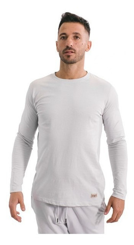 Remera Muvem Manga Larga Men Crew Neck De Hombre - Wm Enjoy