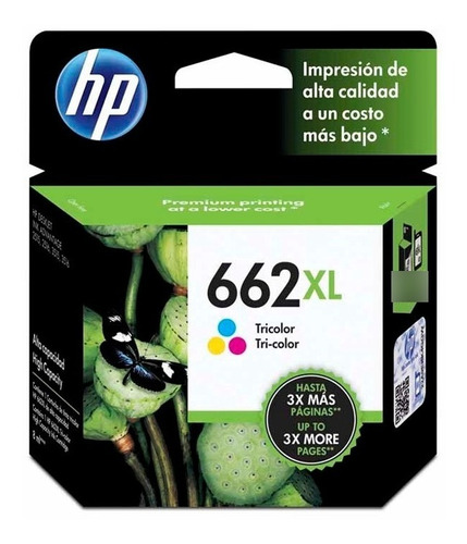 Cartucho Tinta Hp Original 662 Xl Color Para 1515 2645 3545