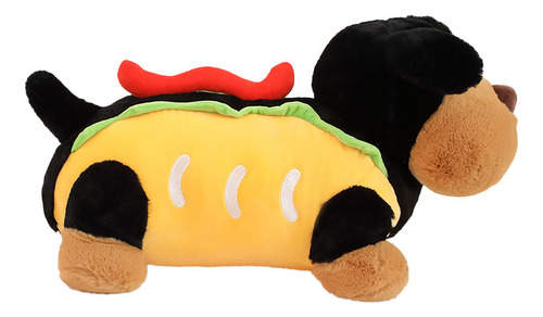 Lindo Hot Dog Peluche Hamburguesa Cachorro Muñeca