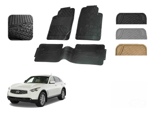 Kit Tapetes 3pz Big Truck Infiniti Fx35 2009 A 2012 2013