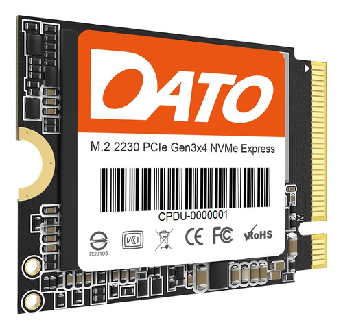 Dato Dp330 1tb M.2 2230 Pcie Gen3x4 Nvme 1.3 Ssd Unidad Inte