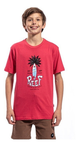 Remera Reef Palmboard Jr Tee Niños