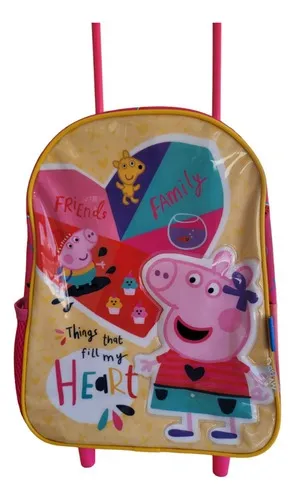 Peppa,Pig,Mochila,Infantil,con,Ruedas