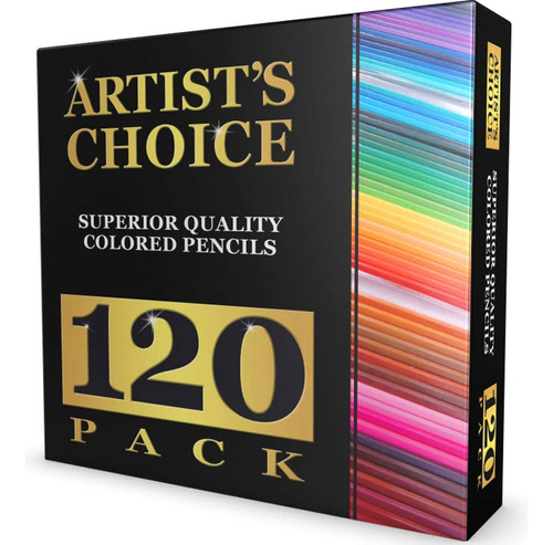 Set 120 Lapices De Colores Premum Artist Choice