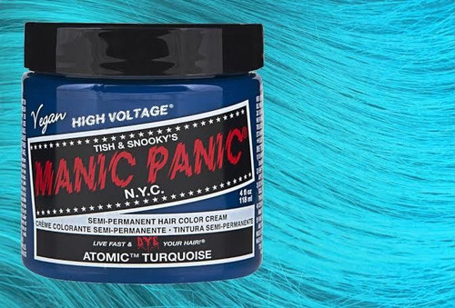 Tinte Semipermanente En Crema Manic Panic Atomic Turquoise