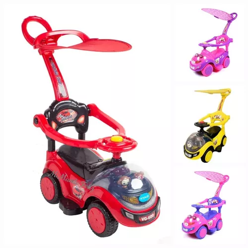 Niños Carro Buggie Correpasillos 3 En 1, Para Para Músical