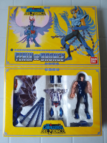 Boneco Ikki De Fênix Cavaleiros Do Zodíaco Bandai (Usado)