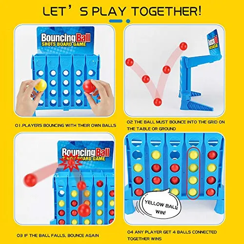 Yeibobo! Juego De Tiros De Bolas De Rebote Adecuado Para Con