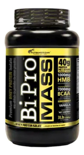 Proteina Bipro Mass 3 Libras - L a $49967
