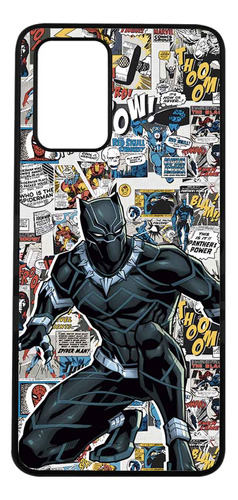 Funda Protector Case Para Oppo Reno 6 Lite Black Panther