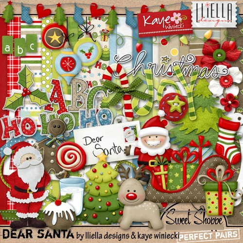 Kit Imprimible Navidad Imagenes Clipart Cod 122