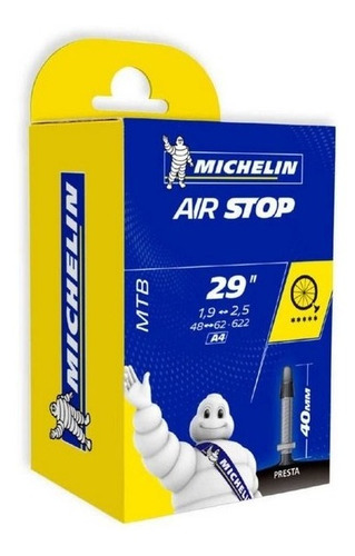 Câmara De Ar Aro 29 Mtb Michelin 29 X 1.9/2.50