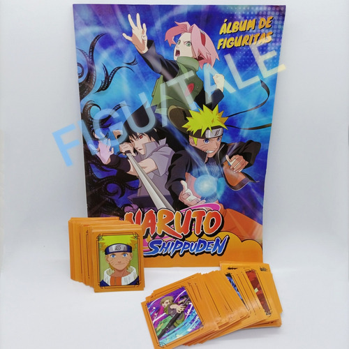 Naruto // Album + 150 Figuritas Diferentes A Pegar!