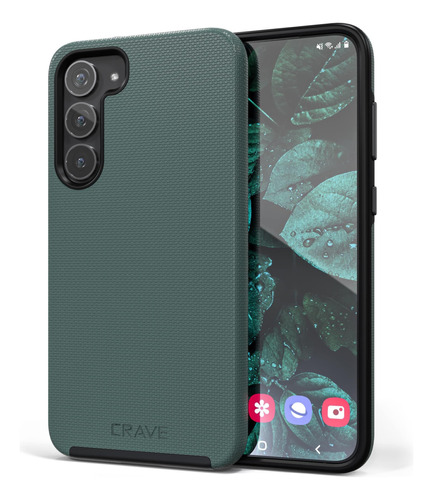 Funda Crave Dual Guard Para Galaxy S23 Plus Verde