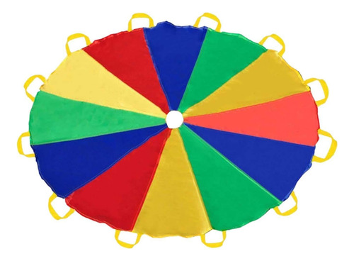 Juega En Paracaídas Rainbow Parachute Ligero, Plegable, Con