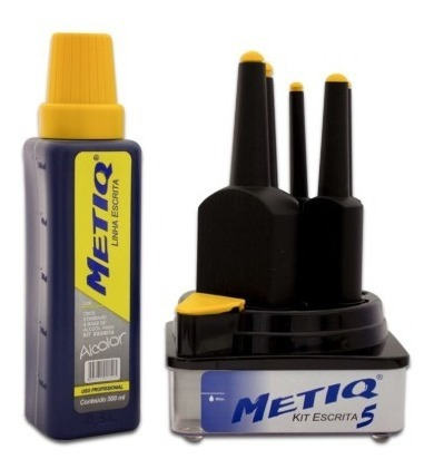 Tinta P/ Cartaz Metiq Alcolor 500ml - Amarelo