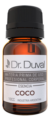  Esencias Para Cremas X10ml Duval X1 Unidad Tipo De Envase Coco