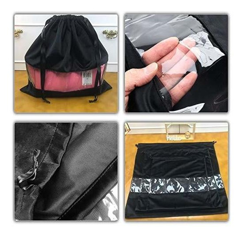 Funda Almacenamiento Bolsas De Polvo Plasmaller Con Ventana