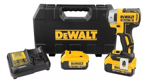 Atornillador Impacto 20v S/carbones Dcf887m2-b2 Dewalt Amarillo