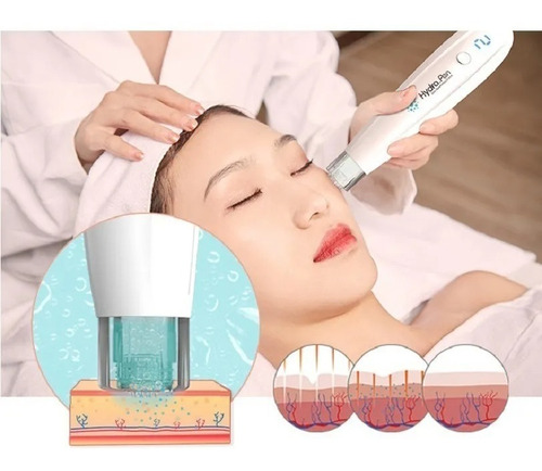 Hydra Pen H2 Mym Dr.pen +2cartuchos Microabujas Facial