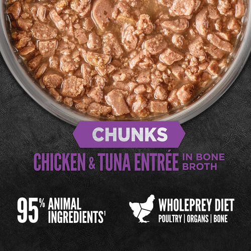 Orijen Kitten Chicken And Tuna Chuncks 3 Oz -12 Latas