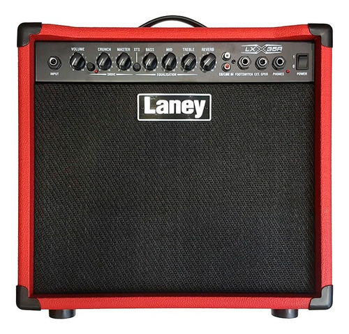 Amplificador Guitarra Electrica 35w + Reverb Laney Lx35r-red