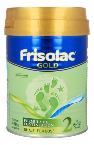 Frisolac Gold Fórmula De Continuación Etapa 2 Lata Con 400 G